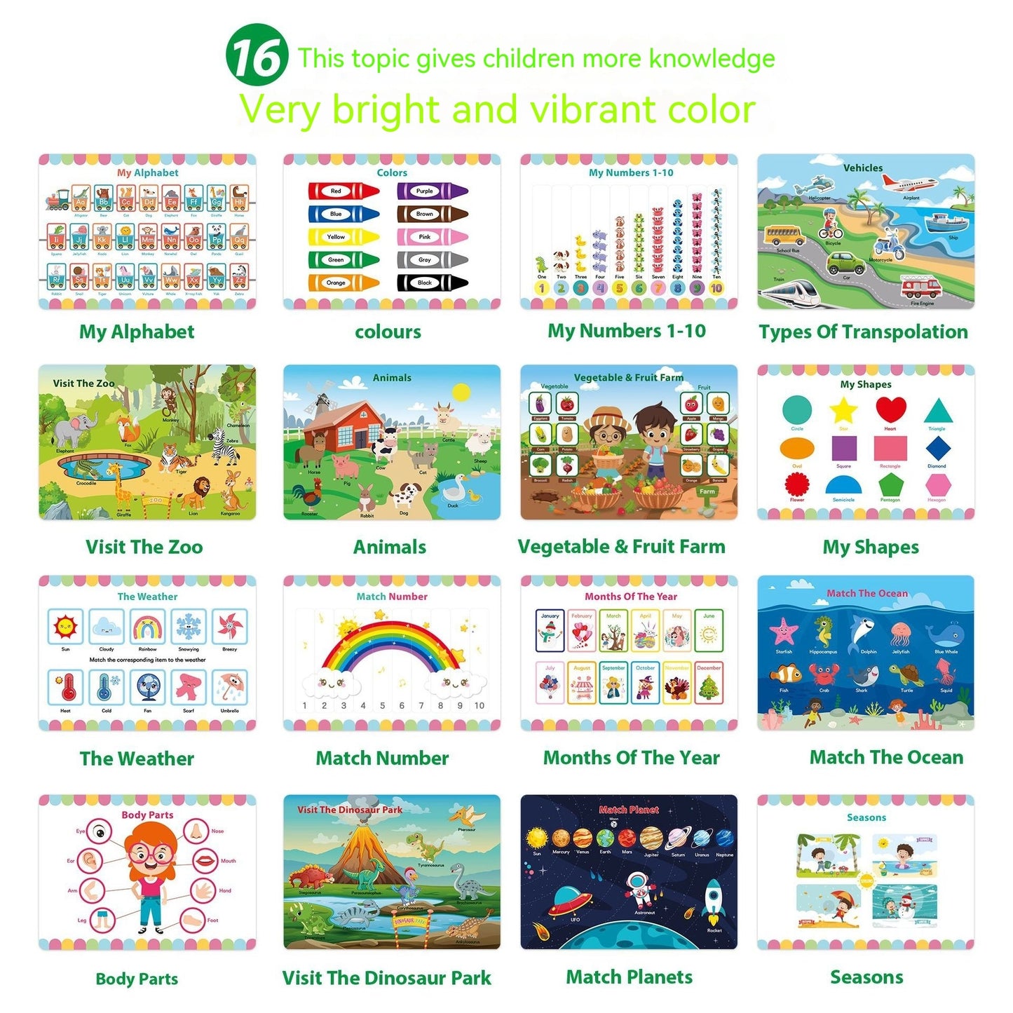 Learning Busy Book